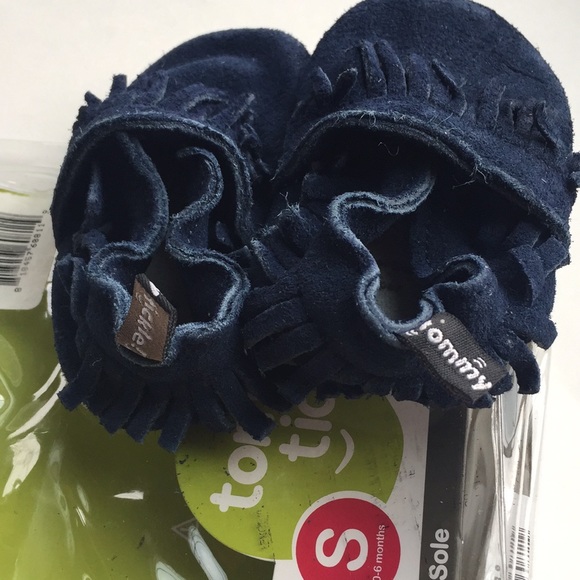 NWT ALL LEATHER SOFT SOLE MOCCASIN BY TOMMY TICKLE - Picture 4 of 4